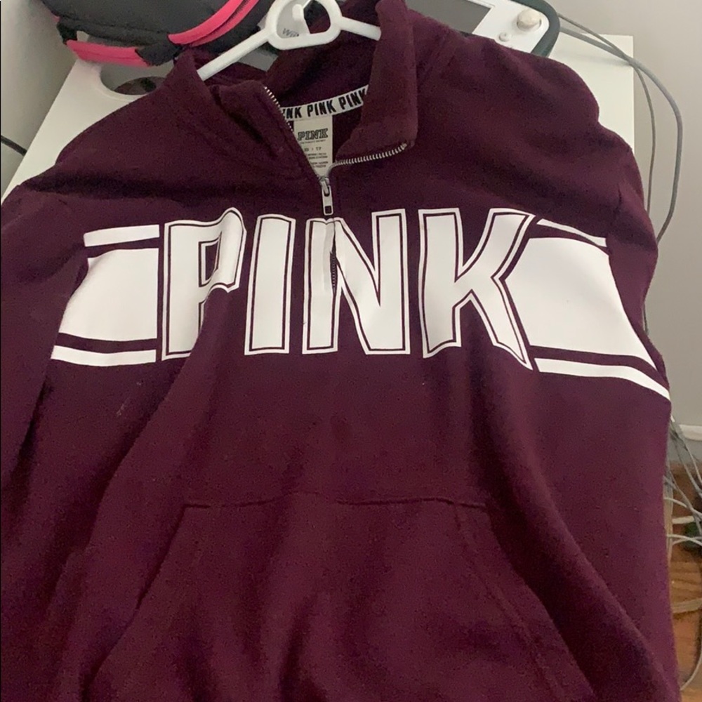 PINK half zip